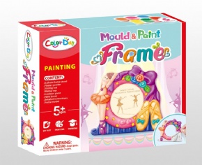 DIY石膏彩绘玩具-相框