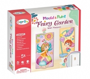 DIY plaster painted toy - Fairy door number