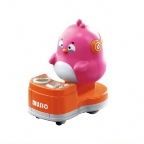 Cute Press and Go Car (pink)