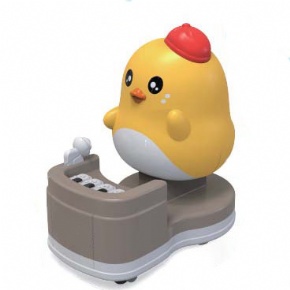 Cute Press and Go Car(yellow)