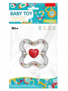 Heart Baby Rattle