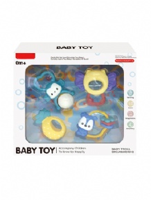 4-Piece Baby Rattle Set