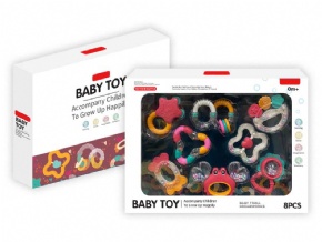 8-Piece Baby Rattle Set