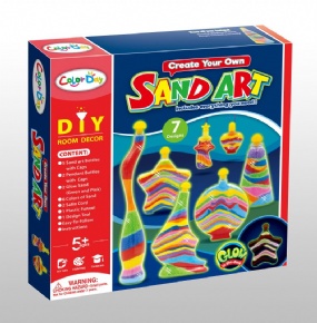 DIY Luminous sand art