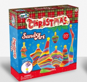 Colored sand Art Christmas collection