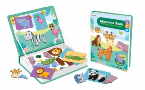 Magnetic Book-Interesting Puzzles Of Animals